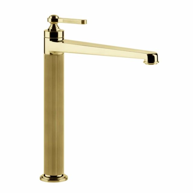 Gessi Venti20 Miscelatore Alto Lavabo 65004-Gold PVD