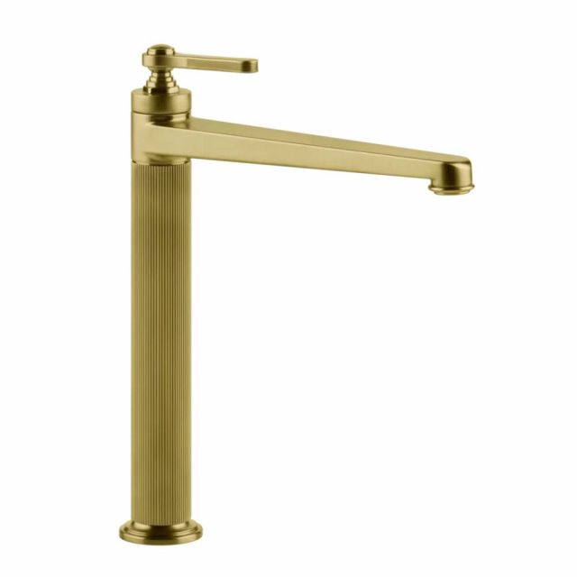 Gessi Venti20 Miscelatore Alto Lavabo 65004-Gold Brushed PVD