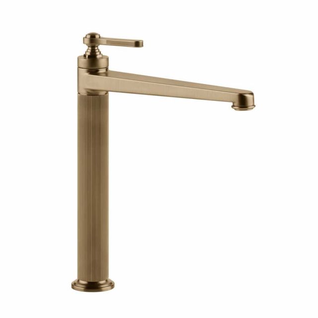Gessi Venti20 Miscelatore Alto Lavabo 65004-Warm Bronze Brushed PVD
