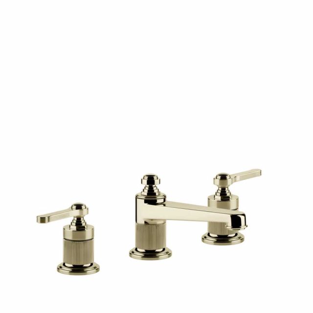 Gessi Venti20 Miscelatore 3 Fori Lavabo 65011-Brass PVD