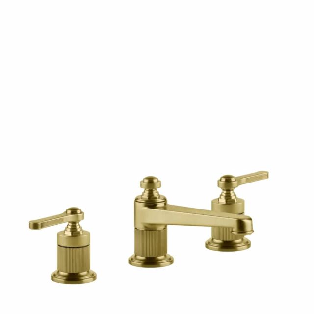Gessi Venti20 Miscelatore 3 Fori Lavabo 65011-Gold Brushed PVD