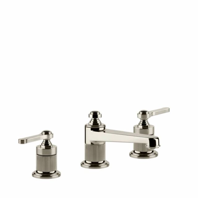Gessi Venti20 Miscelatore 3 Fori Lavabo 65013-Nickel PVD