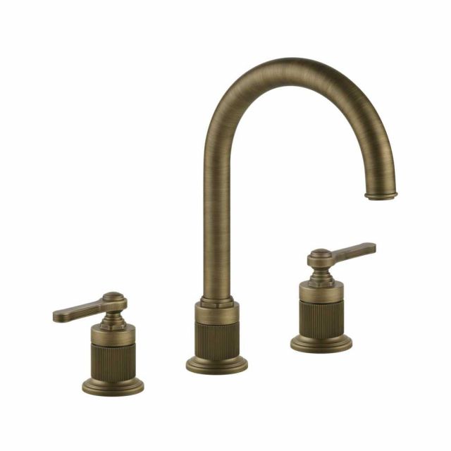 Gessi Venti20 Miscelatore 3 Fori Lavabo 65015-Antique Brass