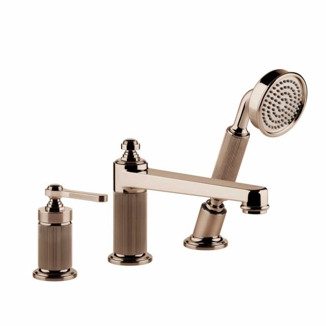 Gessi Venti20 Gruppo Bordo Vasca 65037-Copper PVD