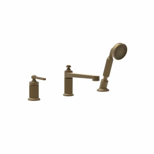 Gessi Venti20 Gruppo Bordo Vasca 65037-Antique Brass