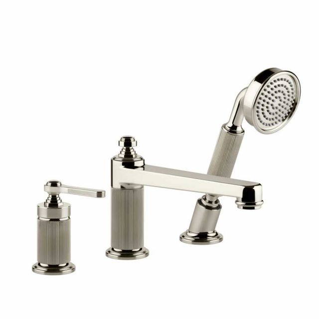 Gessi Venti20 Gruppo Bordo Vasca 65037-Nickel PVD