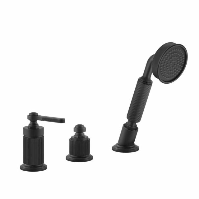 Gessi Venti20 Gruppo Bordo Vasca 65043-Matte Black