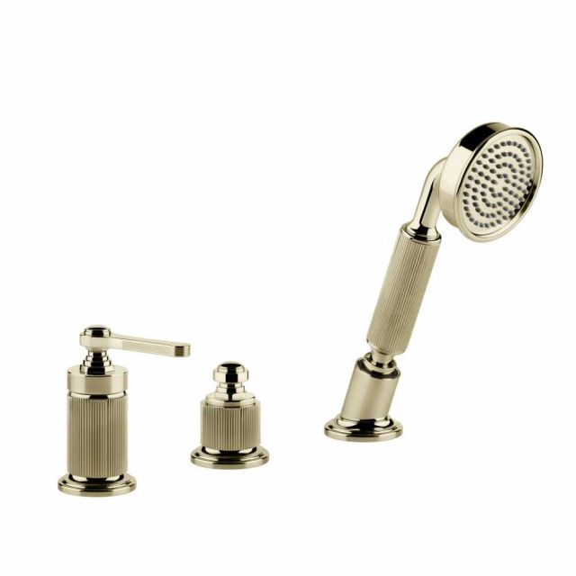 Gessi Venti20 Gruppo Bordo Vasca 65043-Brass PVD