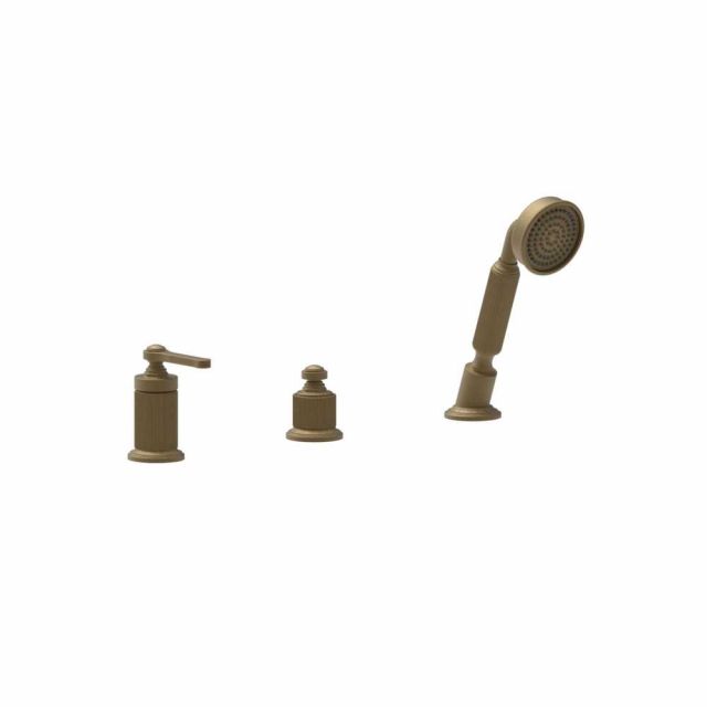 Gessi Venti20 Gruppo Bordo Vasca 65043-Antique Brass