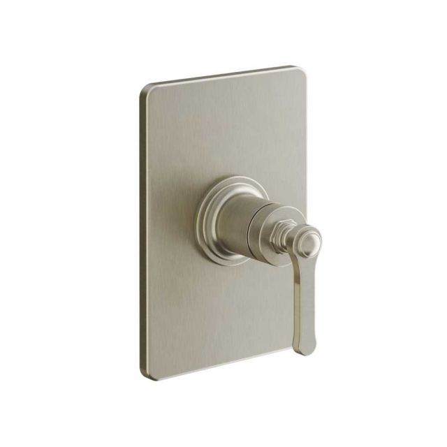 Gessi Venti20 Miscelatore Doccia a Parete 65061+44655-Finox Brushed Nickel