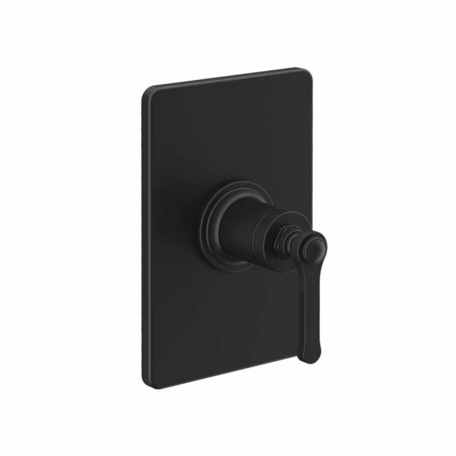 Gessi Venti20 Miscelatore Doccia a Parete 65061+44655-Matte Black