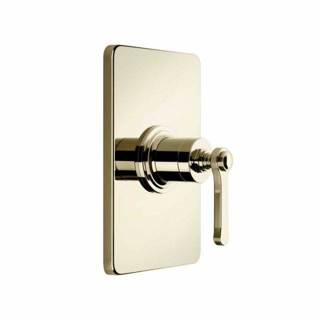 Gessi Venti20 Miscelatore Doccia a Parete 65061+44655-Brass PVD