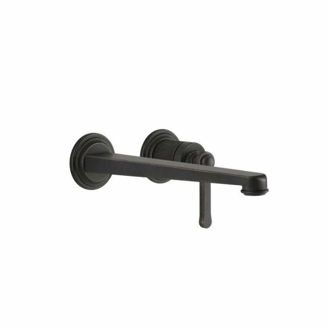 Gessi Venti20 Miscelatore a Parete Lavabo 65088+63397-Aged Bronze