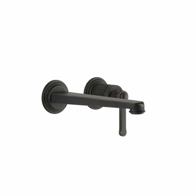 Gessi Venti20 Miscelatore a Parete Lavabo 65089+63397-Aged Bronze