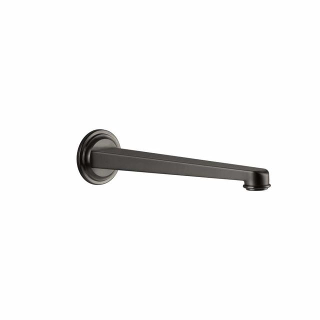 Gessi Venti20 Bocca a Parete Lavabo 65101-Black Metal Brushed PVD