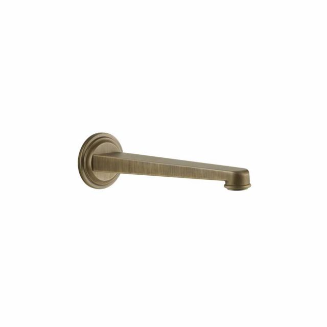 Gessi Venti20 Bocca a Parete Lavabo 65102-Antique Brass