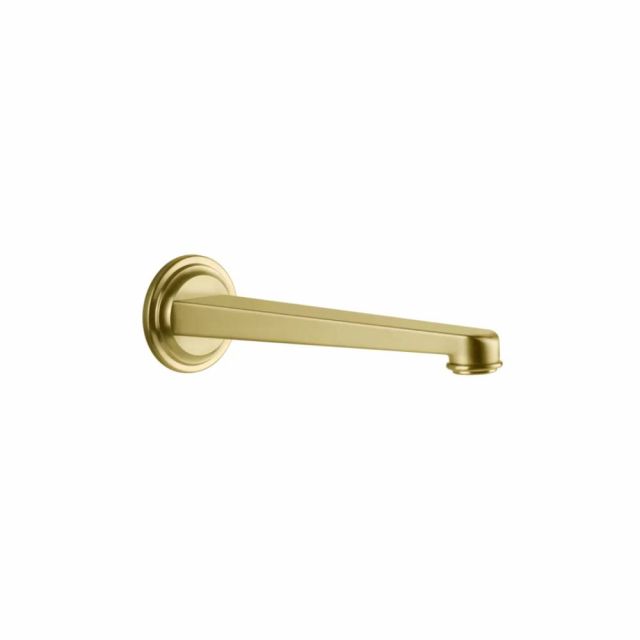 Gessi Venti20 Bocca a Parete Lavabo 65102-Gold Brushed PVD