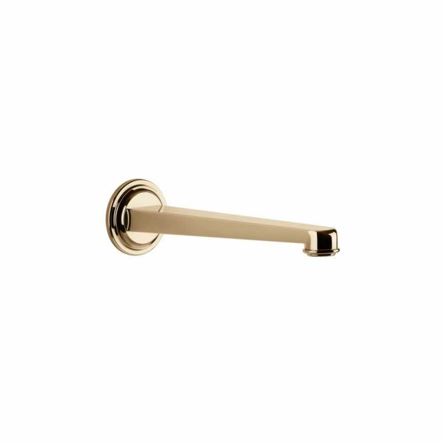 Gessi Venti20 Bocca a Parete Lavabo 65102-Warm Bronze PVD