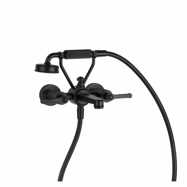 Gessi Venti20 Gruppo Vasca a Parete 65113-Matte Black