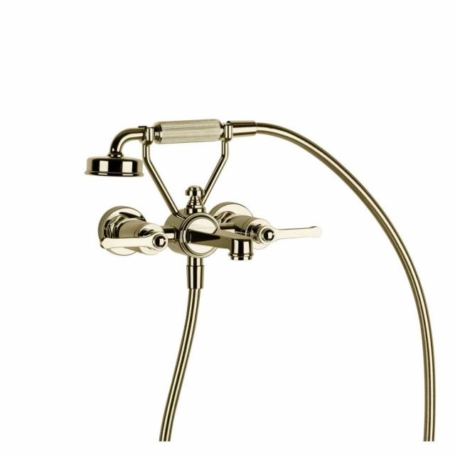Gessi Venti20 Gruppo Vasca a Parete 65113-Brass PVD