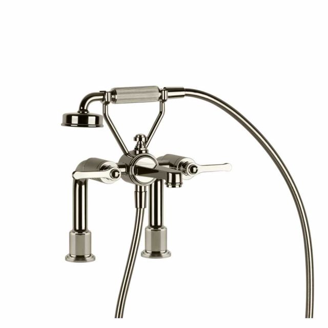 Gessi Venti20 Gruppo Bordo Vasca 65115-Nickel PVD