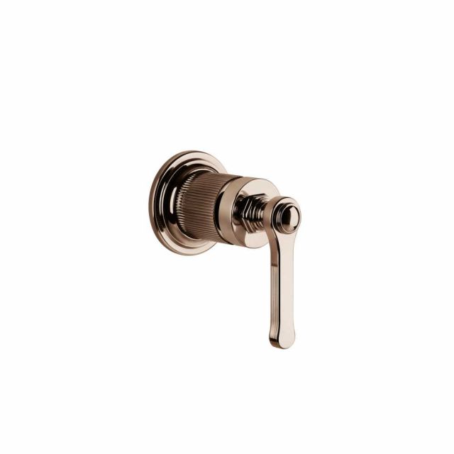 Gessi Venti20 Miscelatore a Parete Doccia 65131+54055-Copper PVD