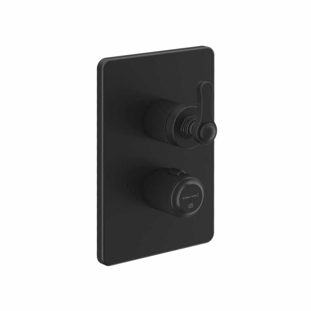 Gessi Venti20 Miscelatore Termostatico Doccia 65133+09269-Matte Black