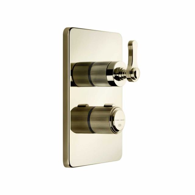 Gessi Venti20 Miscelatore Termostatico Doccia 65135+09269-Brass PVD