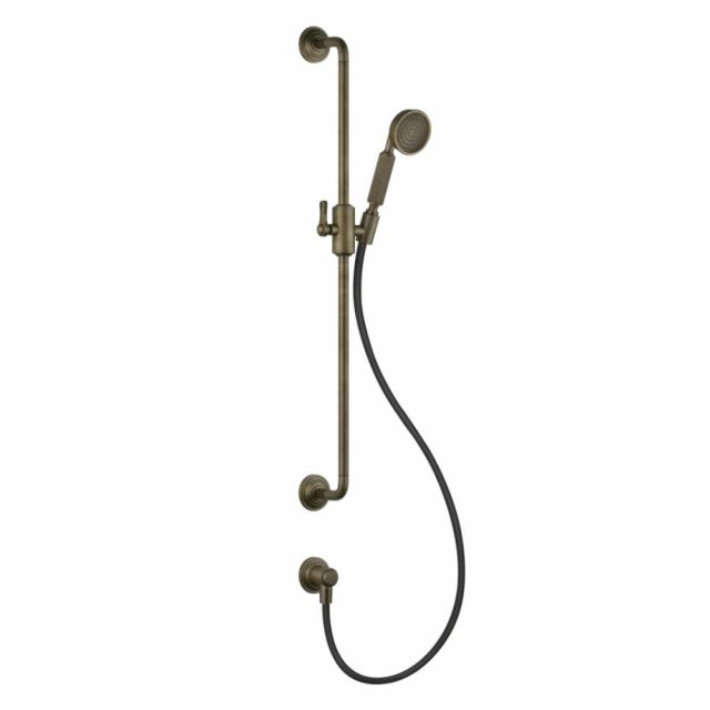 Gessi Venti20 Asta Saliscendi con Doccetta 65142-Antique Brass