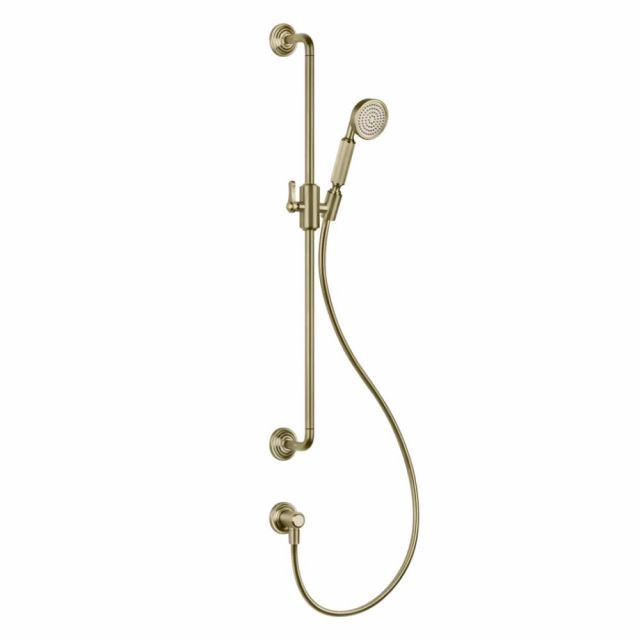 Gessi Venti20 Asta Saliscendi con Doccetta 65142-Brass Brushed PVD