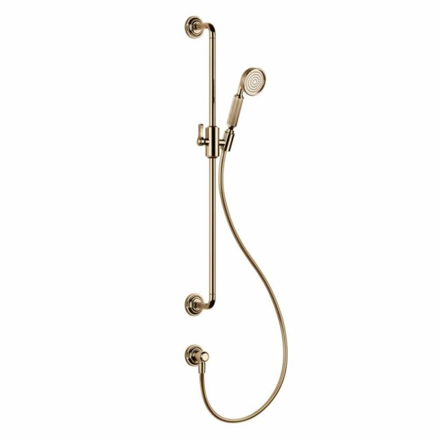 Gessi Venti20 Asta Saliscendi con Doccetta 65142-Warm Bronze PVD