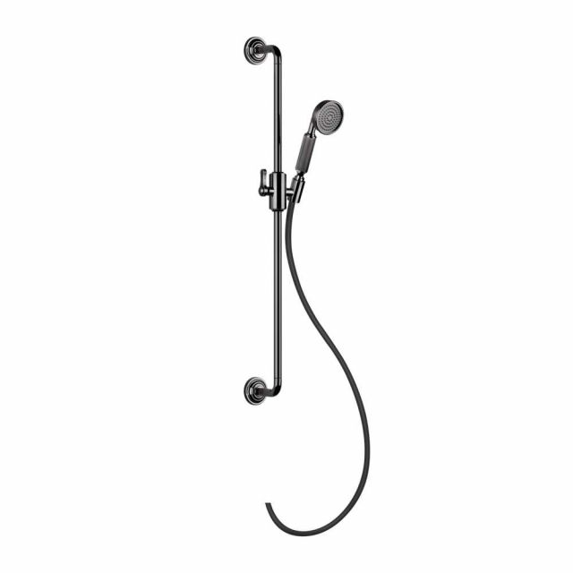 Gessi Venti20 Asta Saliscendi con Doccetta 65144-Black Metal PVD