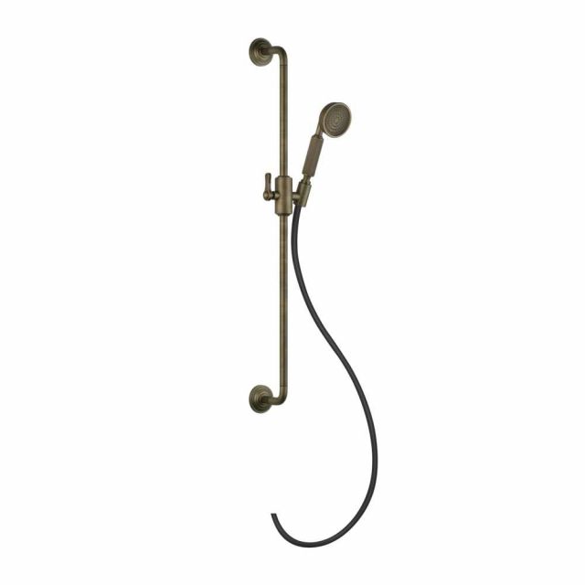 Gessi Venti20 Asta Saliscendi con Doccetta 65144-Antique Brass