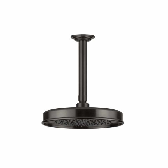 Gessi Venti20 Soffione a Soffitto 65152-Black Metal Brushed PVD
