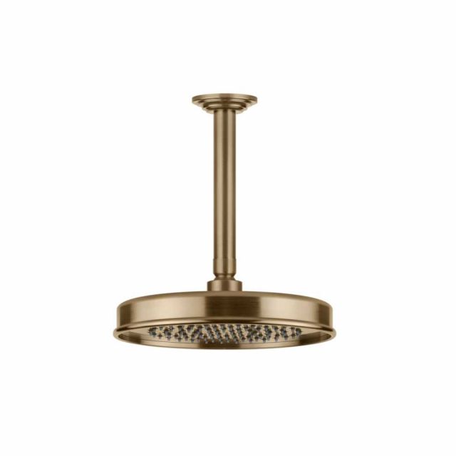 Gessi Venti20 Soffione a Soffitto 65152-Warm Bronze Brushed PVD