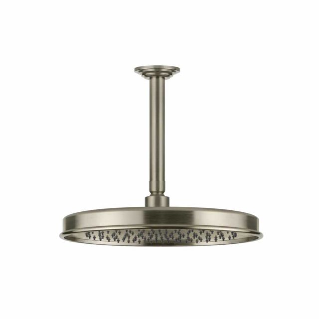 Gessi Venti20 Soffione a Soffitto 65153-Finox Brushed Nickel