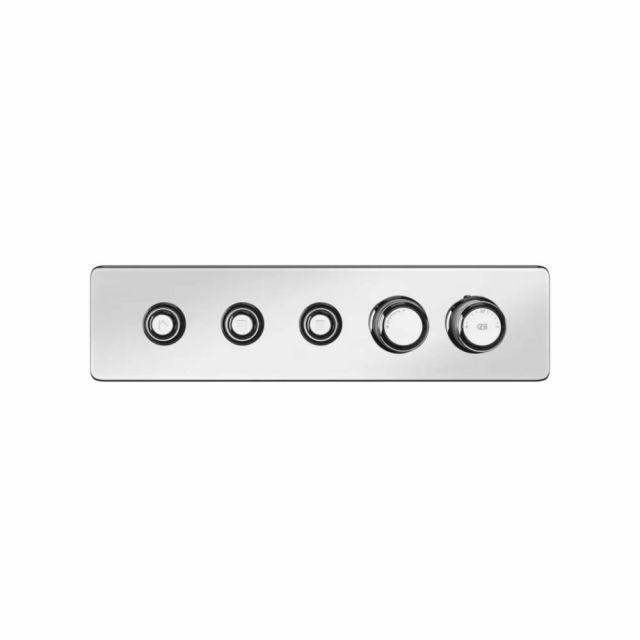 Gessi Hi-Fi Eclectic Linear Miscelatore Termostatico 65224+63013-Cromo