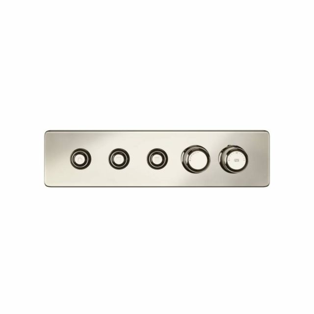 Gessi Hi-Fi Eclectic Linear Miscelatore Termostatico 65224+63013-Nickel PVD