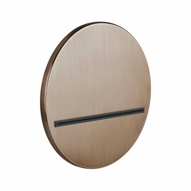 Gessi Venti20 Bocca Doccia a Cascata 65295 -Copper Brushed PVD