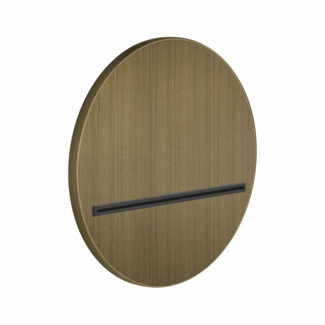 Gessi Venti20 Bocca Doccia a Cascata 65295 -Antique Brass