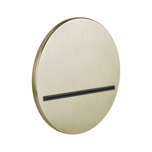 Gessi Venti20 Bocca Doccia a Cascata 65295 -Brass Brushed PVD