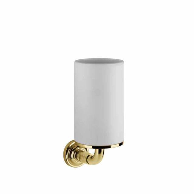 Gessi Venti20 Bicchiere a Parete 65407-Gold PVD