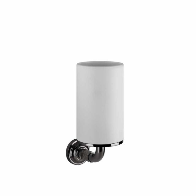 Gessi Venti20 Bicchiere a Parete 65407-Black Metal PVD