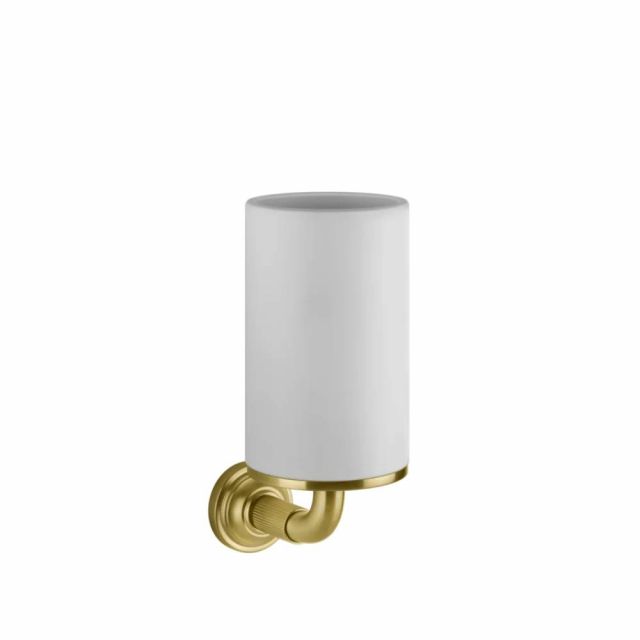 Gessi Venti20 Bicchiere a Parete 65407-Gold Brushed PVD