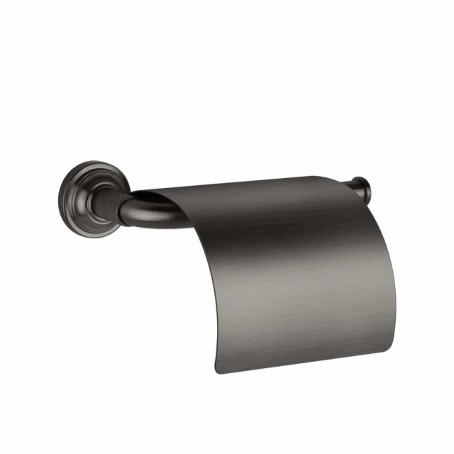 Gessi Venti20 Porta Rotolo 65449-Black Metal Brushed PVD