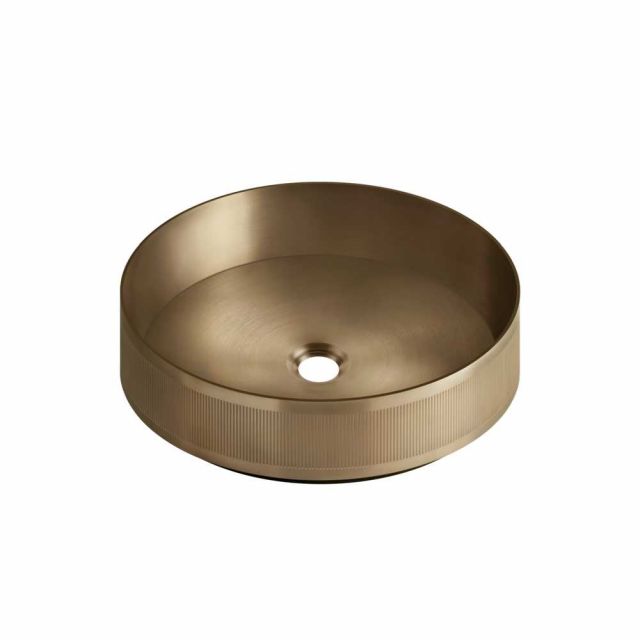 Gessi Venti20 Lavabo D'Appoggio 65601-Warm Bronze Brushed PVD