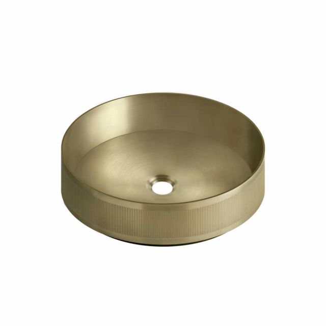Gessi Venti20 Lavabo D'Appoggio 65601-Brass Brushed PVD