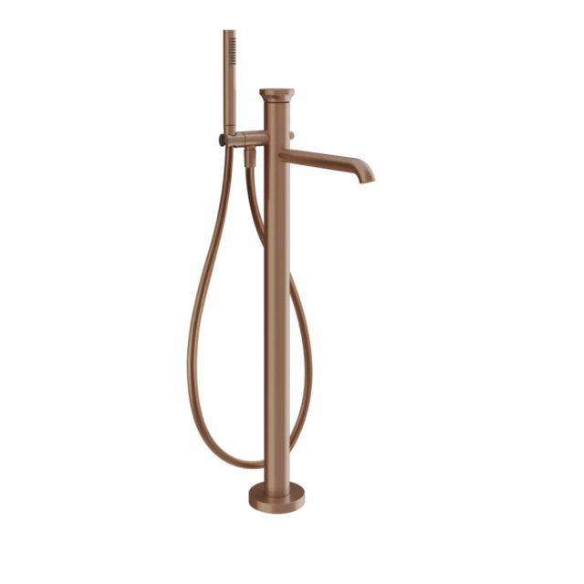 Gessi Origini Miscelatore Vasca + Parte ad Incasso 46189+66028-Copper Brushed PVD