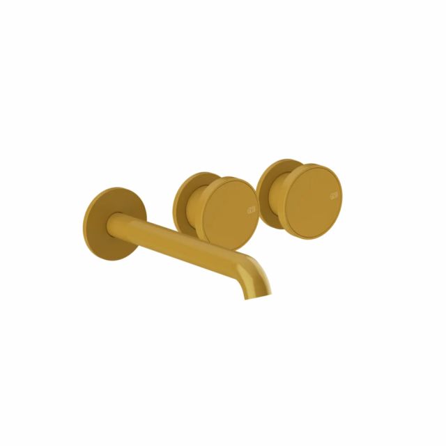 Gessi Origini Miscelatore Lavabo + Parte ad Incasso 66236+66090-Glossy Ocra - Gessi