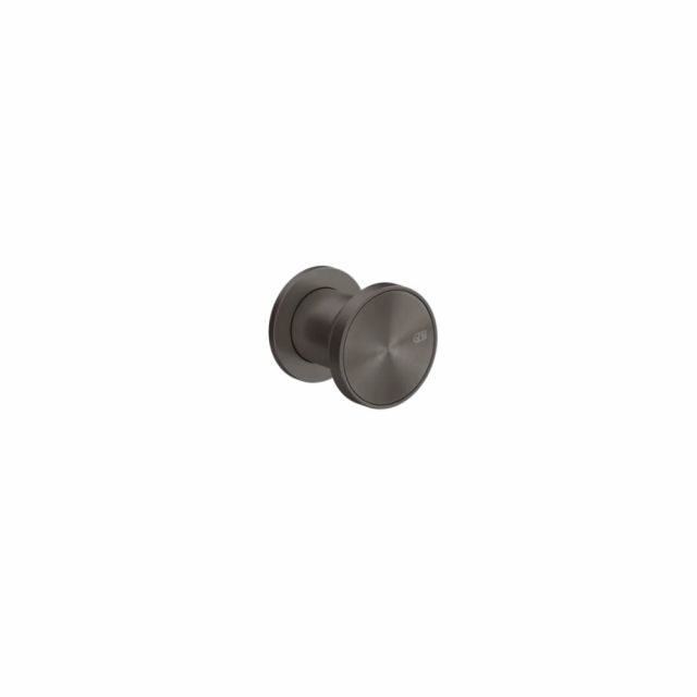Gessi Origini Miscelatore Monocomando Doccia + Parte da Incasso 54055+66109-Black Metal Brushed PVD